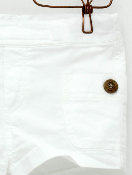 Pantalón curto loneta