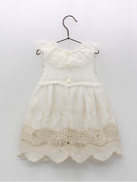 Betania embroidered fretwork skirt