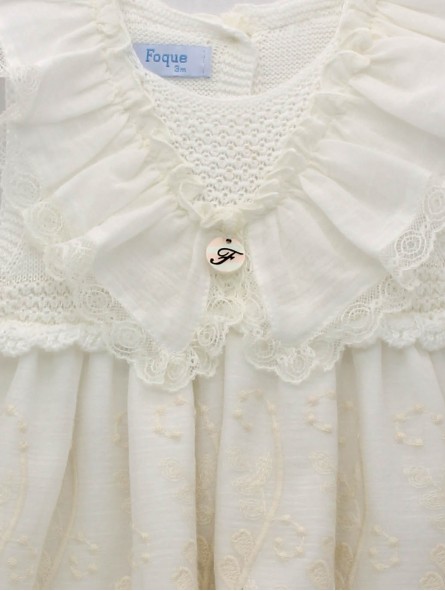 Betania embroidered fretwork skirt