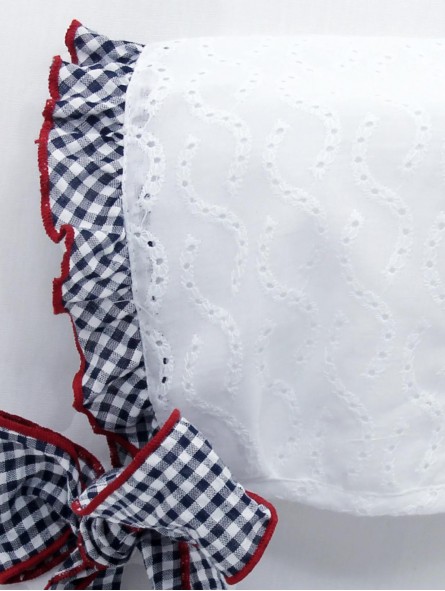 Nico embroidered bonnet