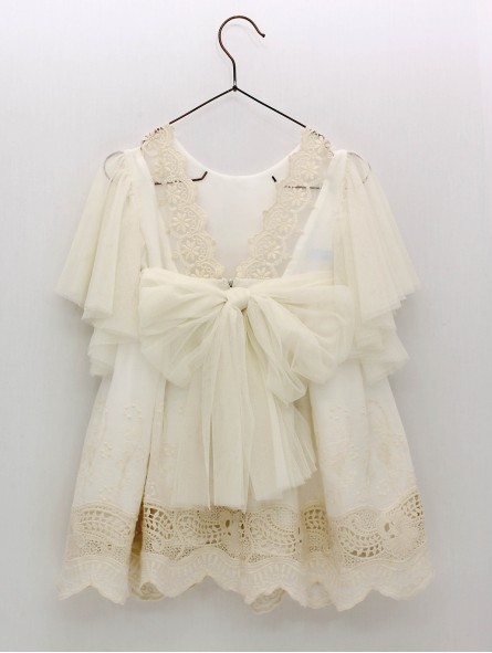 Vestido Greca Bordada Betania