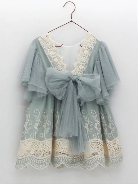 Vestido Greca Bordada Betania
