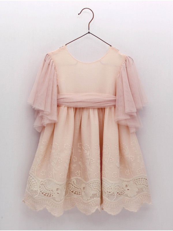 Vestido Greca Bordada Betania