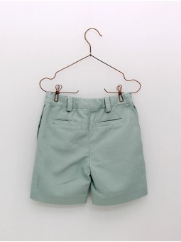 Cotton and Linen Shorts