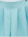Short with pleats