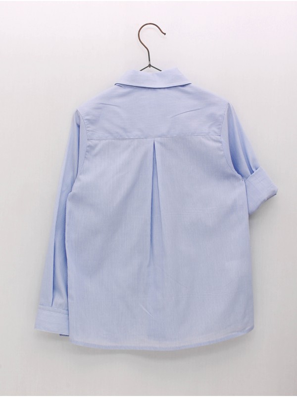 Camisa mil rayas celeste