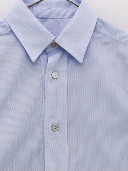 Camisa mil raias celeste Camisa mil raias celeste