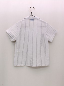 CAMISA RAYA FINA MANGA CORTA CC. DANTE
