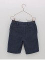 Pantalón curto azul mariño