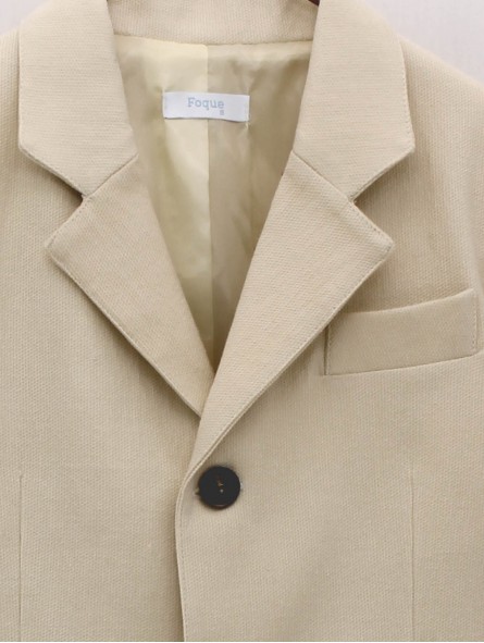 Cotton blazer