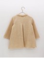 Boiled wool coat