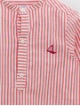 Camisa rayas rojas