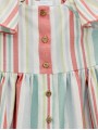 Striped shirt dress