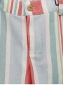 Pantalón curto raias