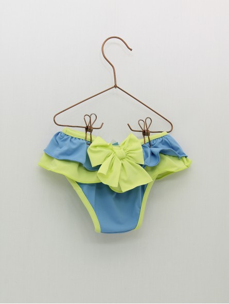 Two-Tone Swimming Costume