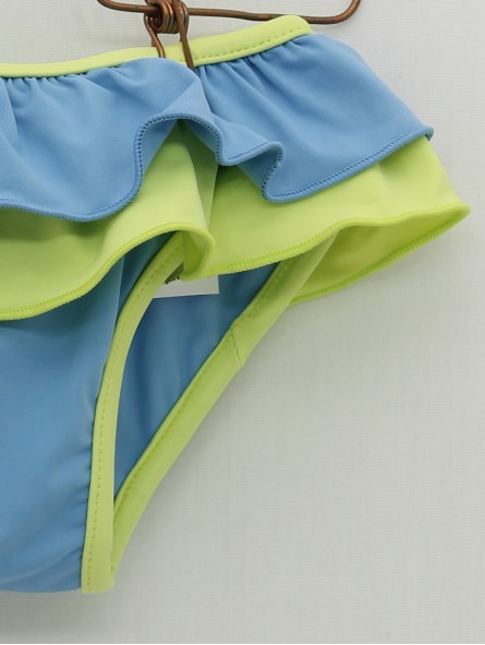 Two-Tone Swimming Costume