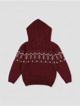 Jersey con Capucha Burgundy