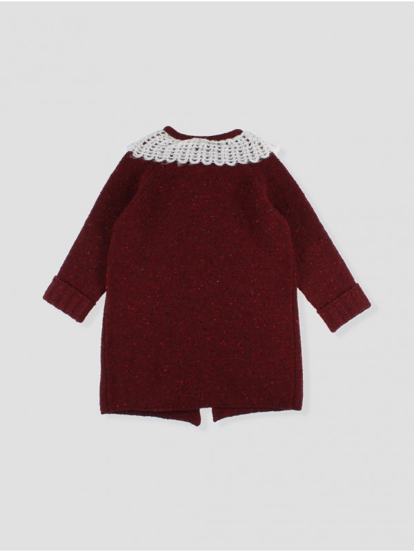 Girls knit coat