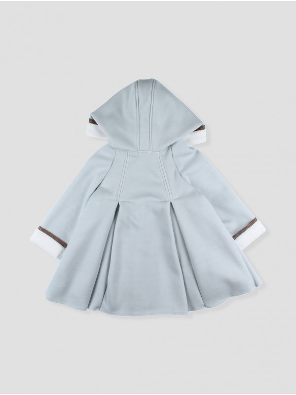 BABY GIRL HOODIE COAT