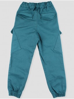 Pantalón largo jogger cargo