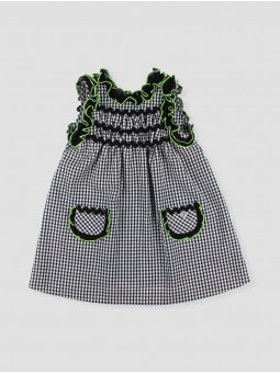 Capri ichy check dress