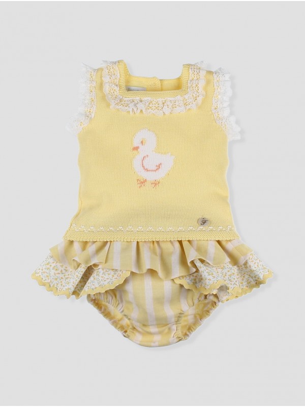 Campiña Inglesa baby girl set