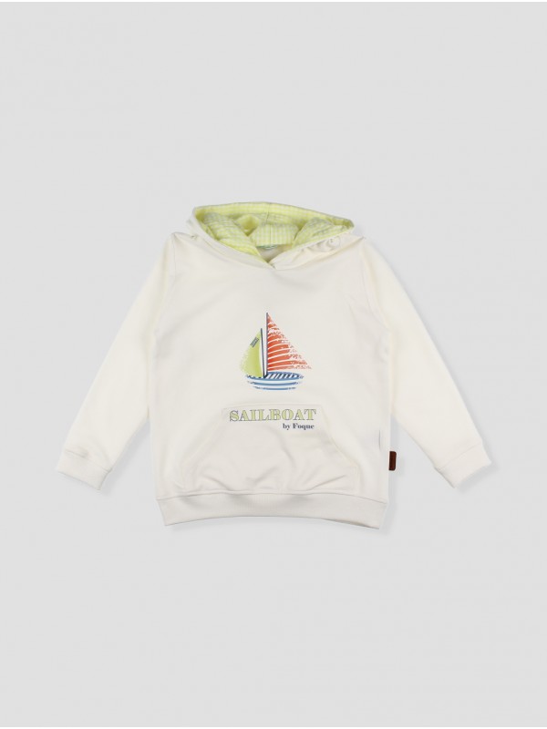 Sudadera barco