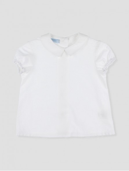 Batiste Shirt with Classic Collar