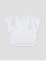 Camiseta con volantes