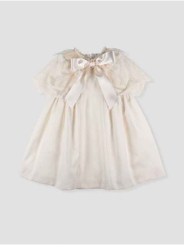 Roma cape effect dress