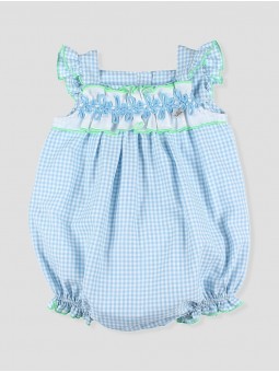 Baby gingham Santorini