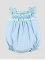 Baby gingham Santorini