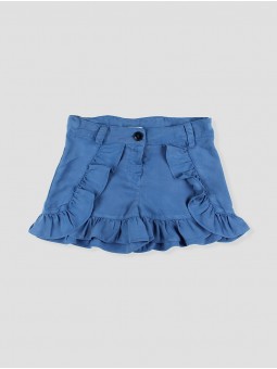 Shorts niña volantes
