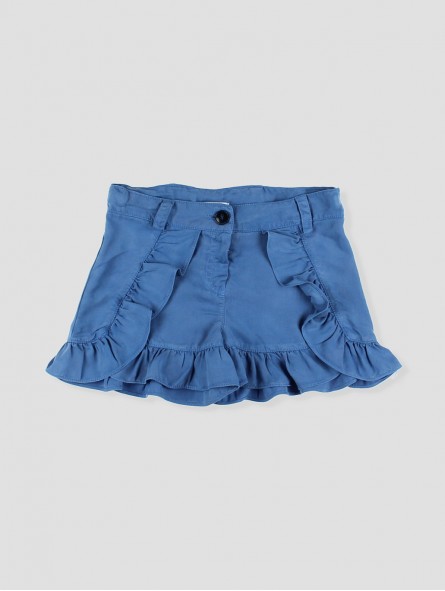 Girls' ruffled shorts