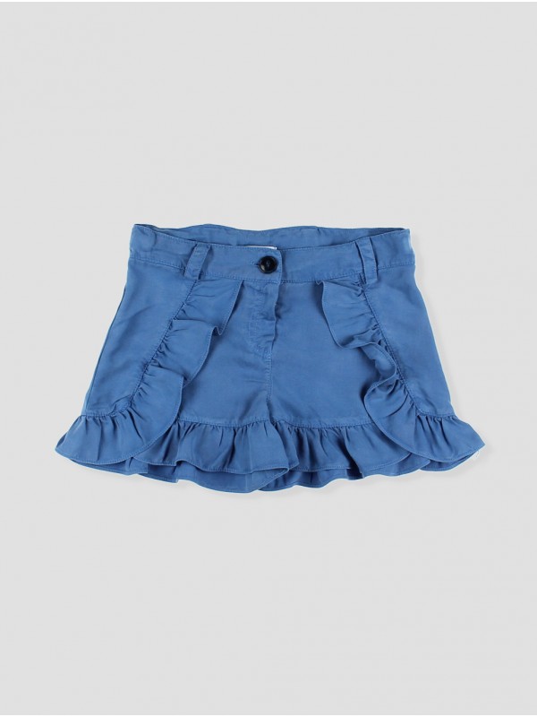 Shorts niña volantes