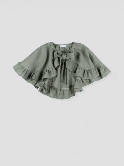 Cape with bow
