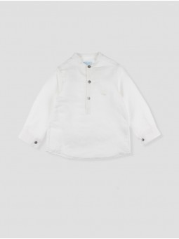 Camisa blanca lino