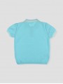 Saint Tropez Knitted polo-shirt