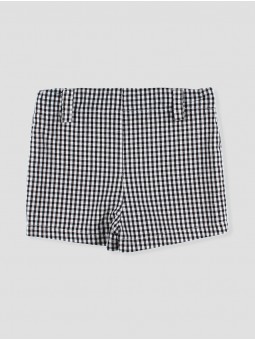 Calça curta Vichy