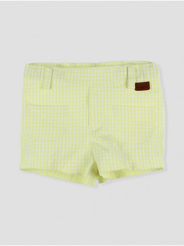 Pantalón corto Vichy
