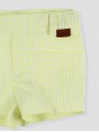 Calça curta Vichy