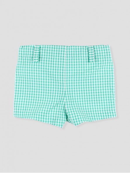 Pantalón corto Vichy
