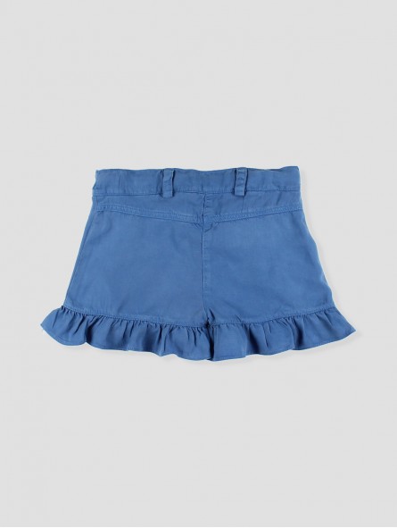 Girls' ruffled shorts