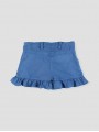 Girls' ruffled shorts