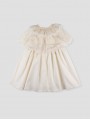 Vestido efecto capa Roma