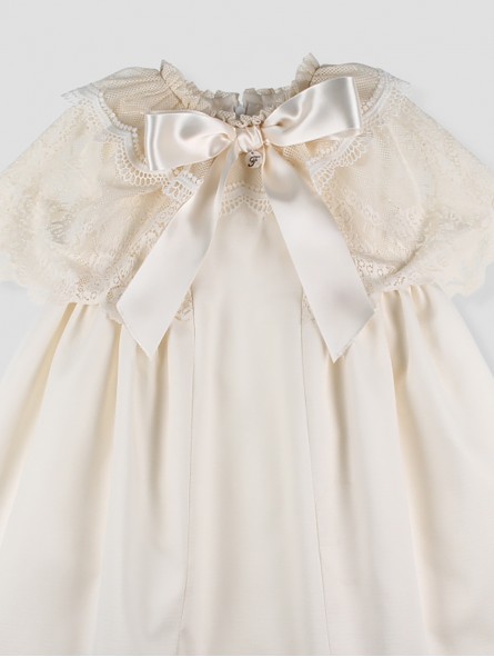 Vestido efecto capa Roma