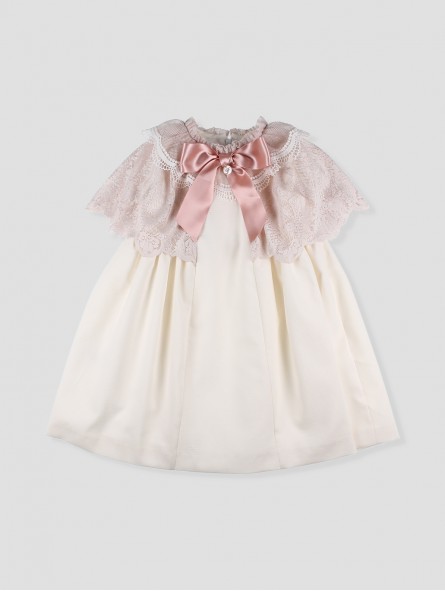 Roma cape effect dress