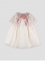 Vestido efecto capa Roma
