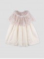 Vestido efecto capa Roma