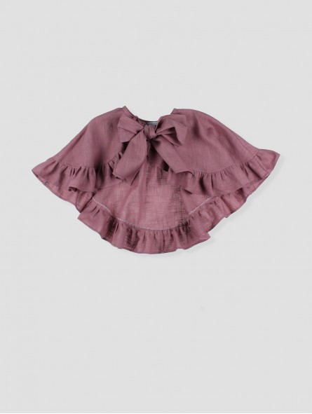 Cape with bow